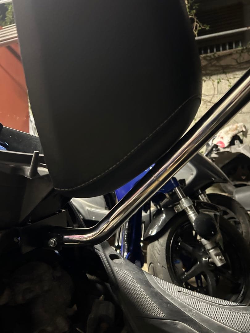 ㉒シグナスX4型フレーム補強バーセンターバーワンオフシート開閉対策