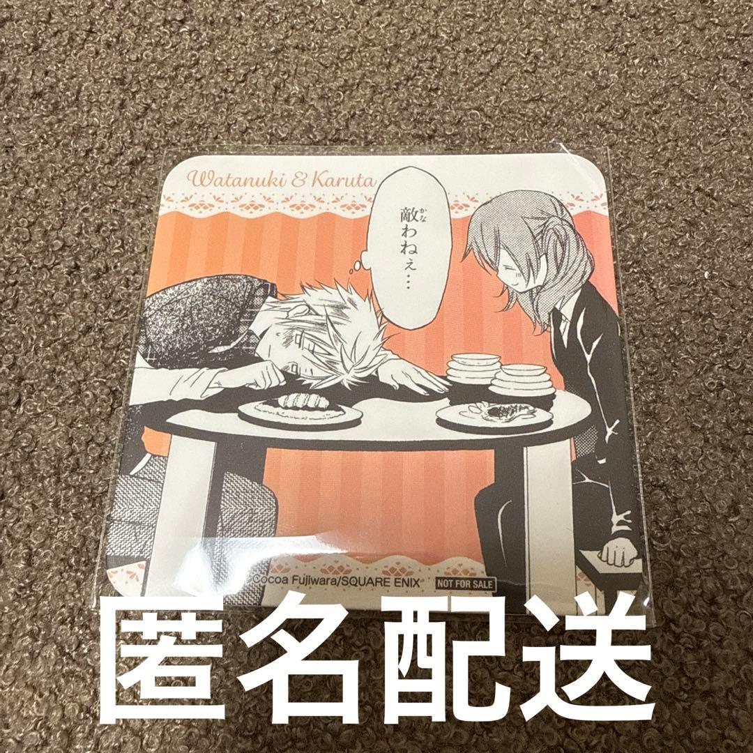 藤原ここあカフェ コースター 大阪限定 わたぬき＆カルタ 15周年記念 妖狐×僕SS・藤原ここあカフェ」前半メニュー・特典・グッズ