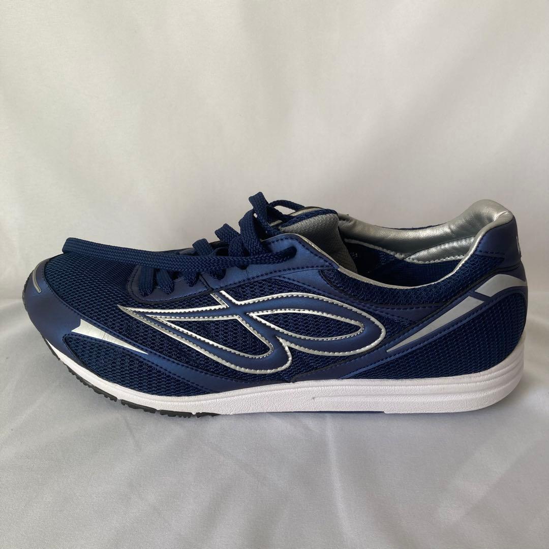 ボ*ン様 BEMOLO シューズ 26.5cm ネイビー 収納袋付き