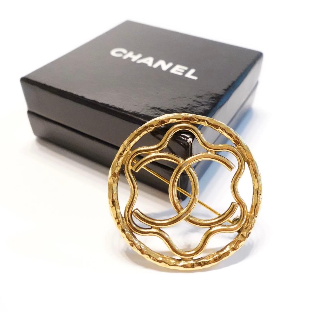CHANEL シャネルブローチヴィンテージサークルココマーク