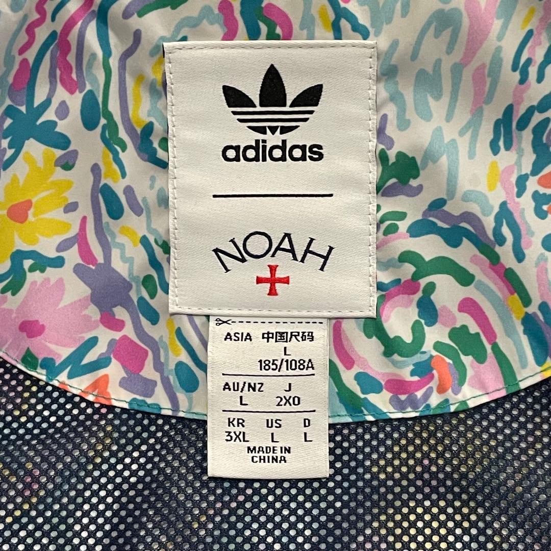 極美品】 【レアサイズ】 アディダス ノア ナイロンジャケット 総柄