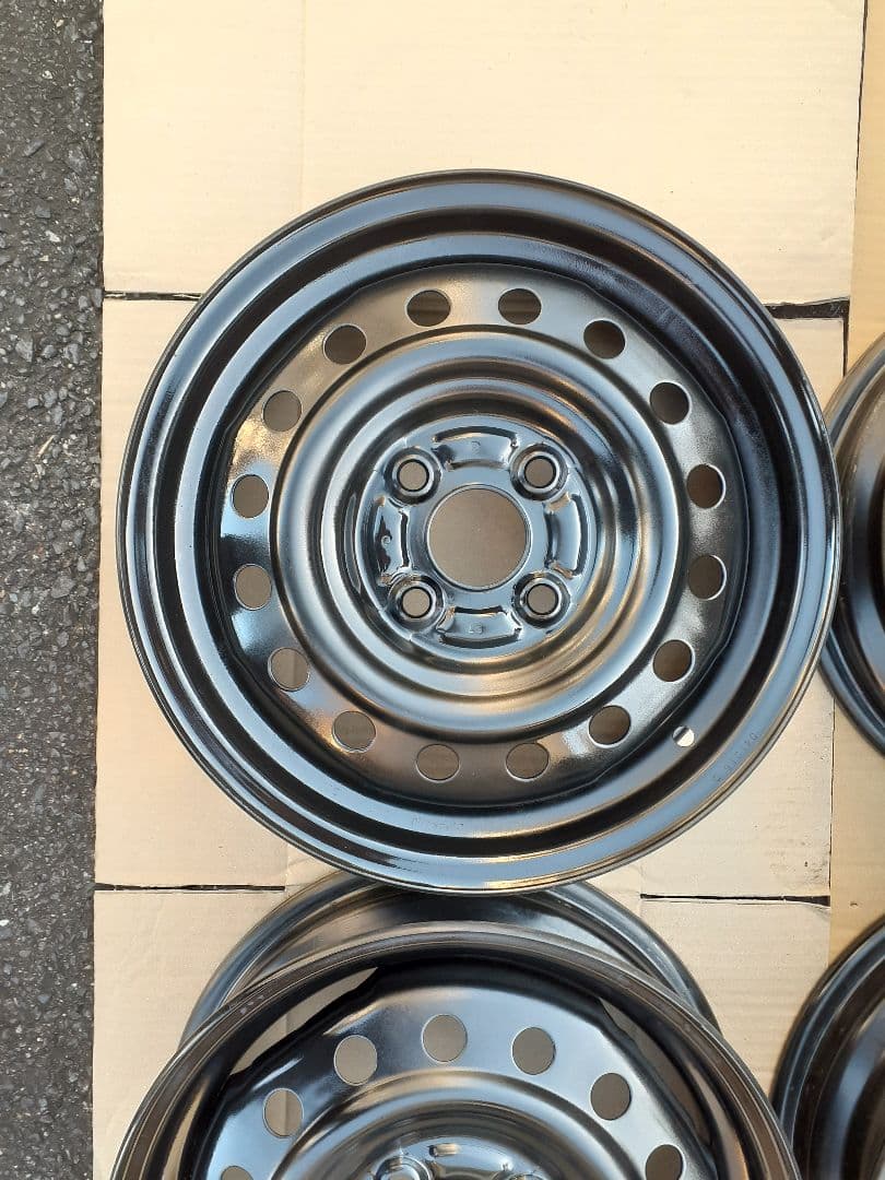 O*y様 スズキ純正　14インチ　4.5J　鉄ホイール　4本