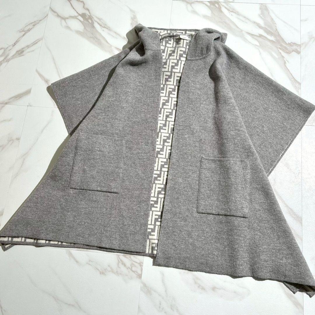 美品☆ FENDI フェンディ ズッカ柄 ポンチョ ケープ コート フード 楽天市場】【最大2万円OFFクーポン対象・3/1限定】FENDI フェンディ