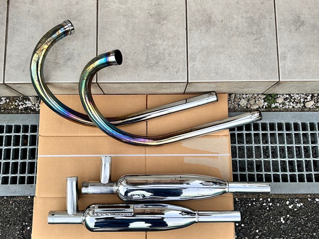 チャッピーさま専用W650 社外マフラー デイトナトライアンフ 廃盤