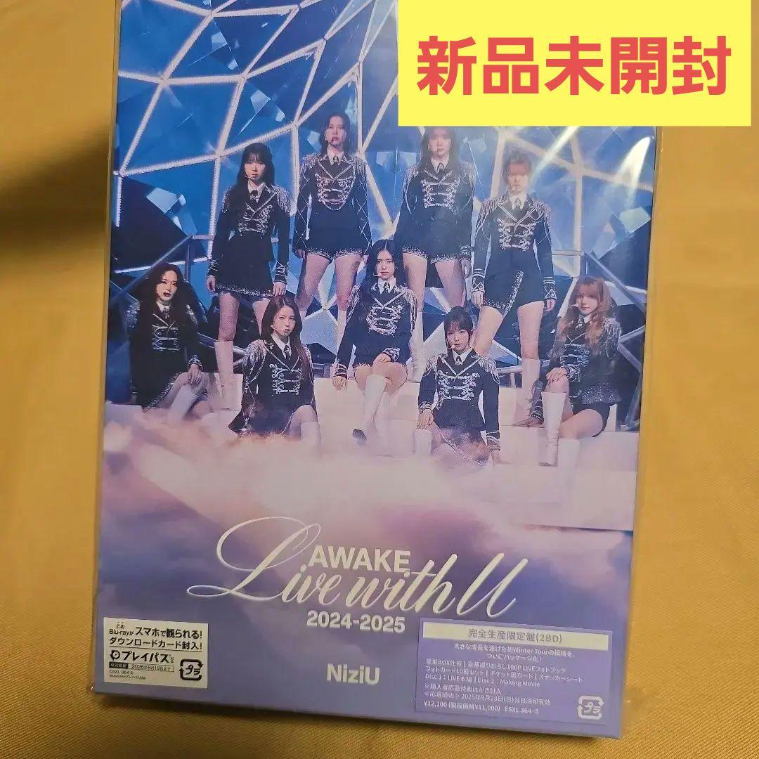 きっくNiziU Live with U 2024-2025 AWAKE Amazon.co.jp: NiziU Live with U 2024-2025 “AWAKE” (通常盤) (Blu