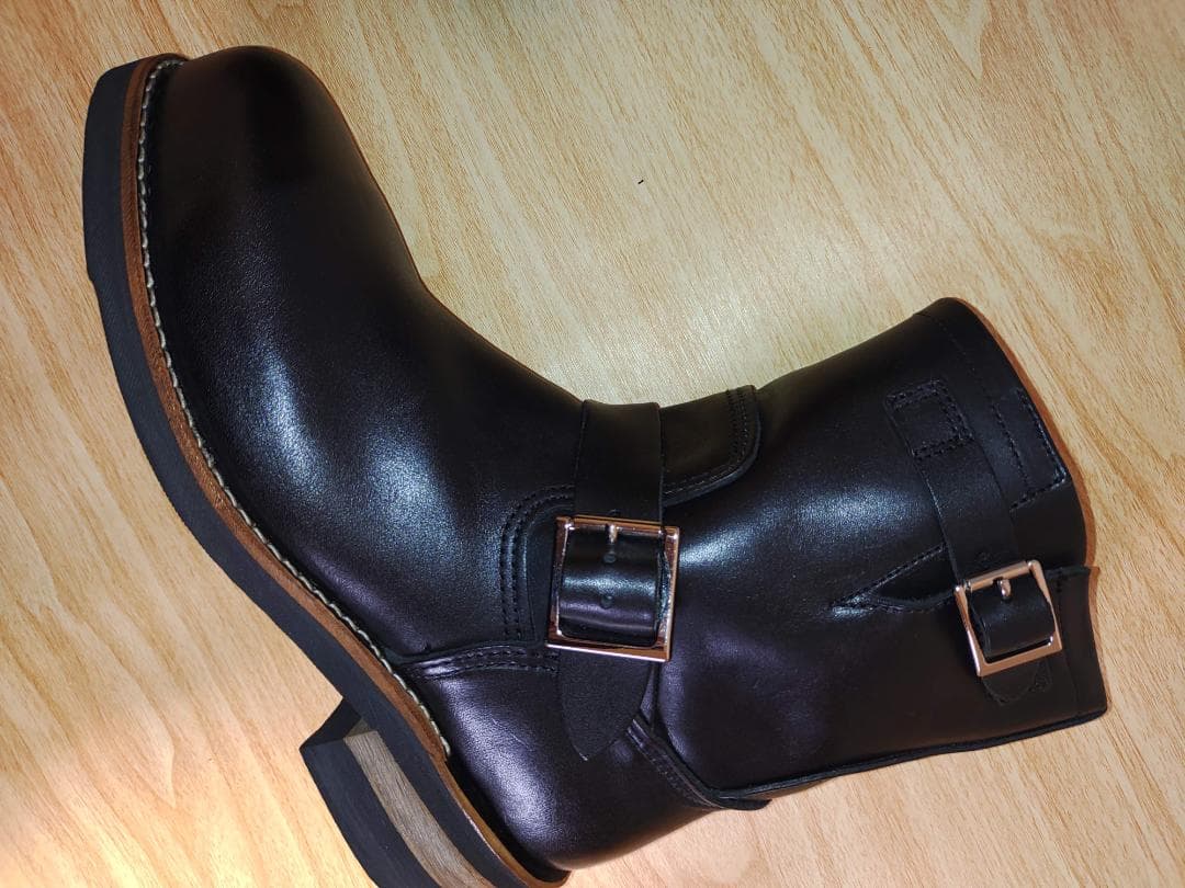 【最終処分価格!】HAWKINS 黒 レザー エンジニアブーツ 25.5Cm