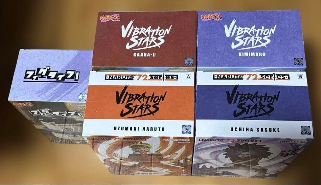 新品未開封】NARUTO ナルト サスケ 我愛羅 君麻呂 フィギュア 5体
