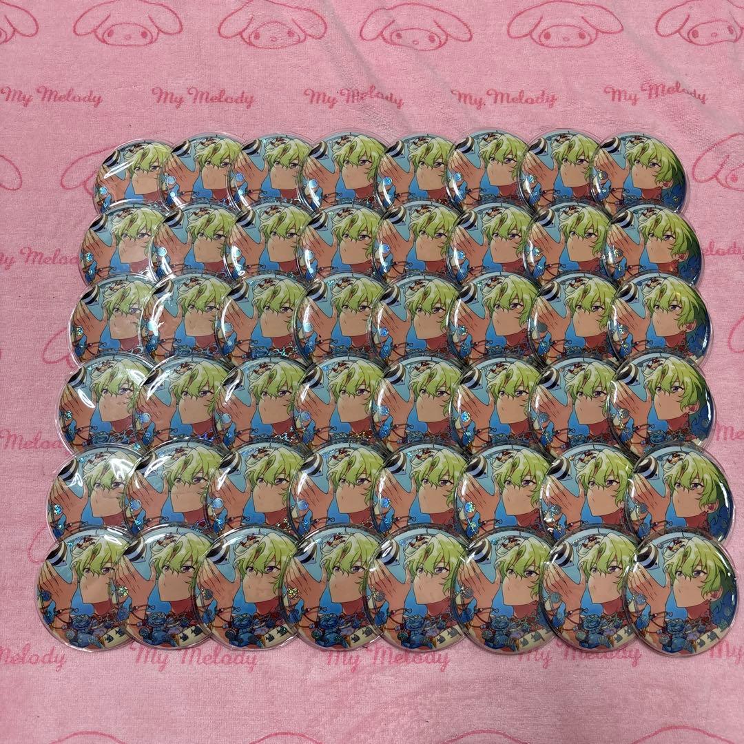 巴日和 招募缶 中国缶 48個 巴日和 招募缶 中国缶 48個 予約】偶像夢幻祭 中国 招募缶バッジ