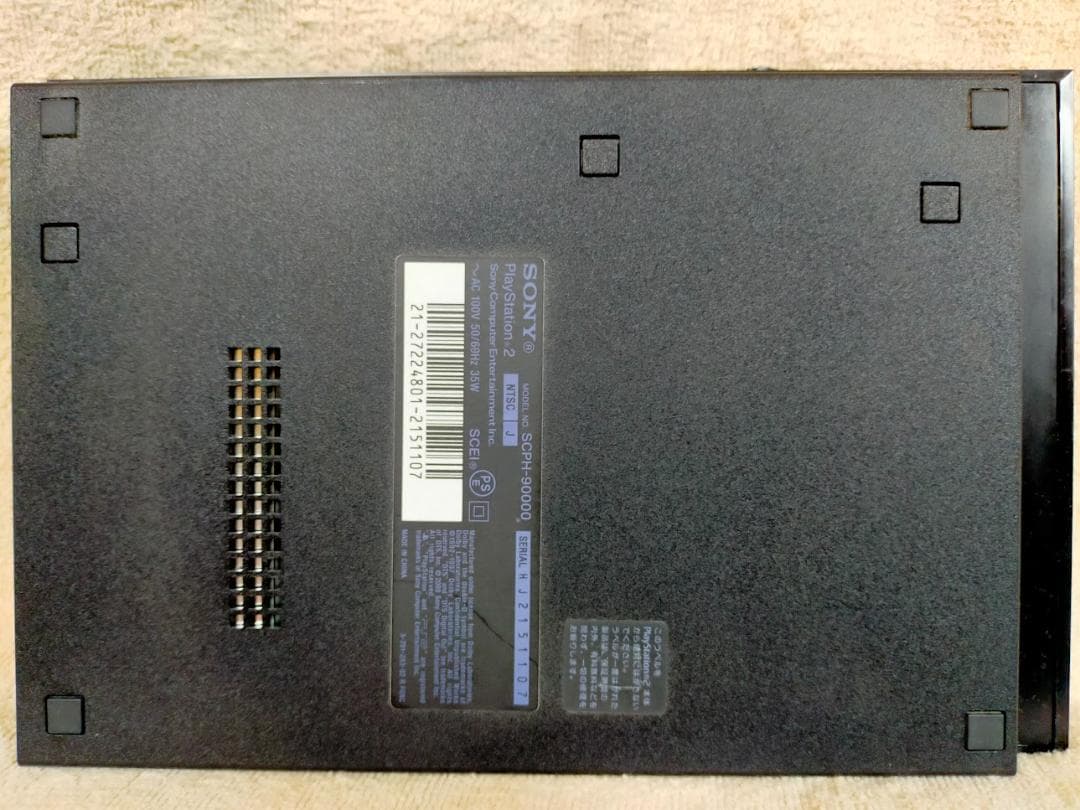 30【完動品⚡レンズ交換⚡メンテ済】SCPH-90000 PS2 本体 薄型 - メルカリ
