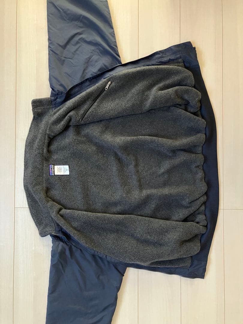Patagonia パタゴニア 05年 シェルドシンチラジャケット Sサイズ 紺
