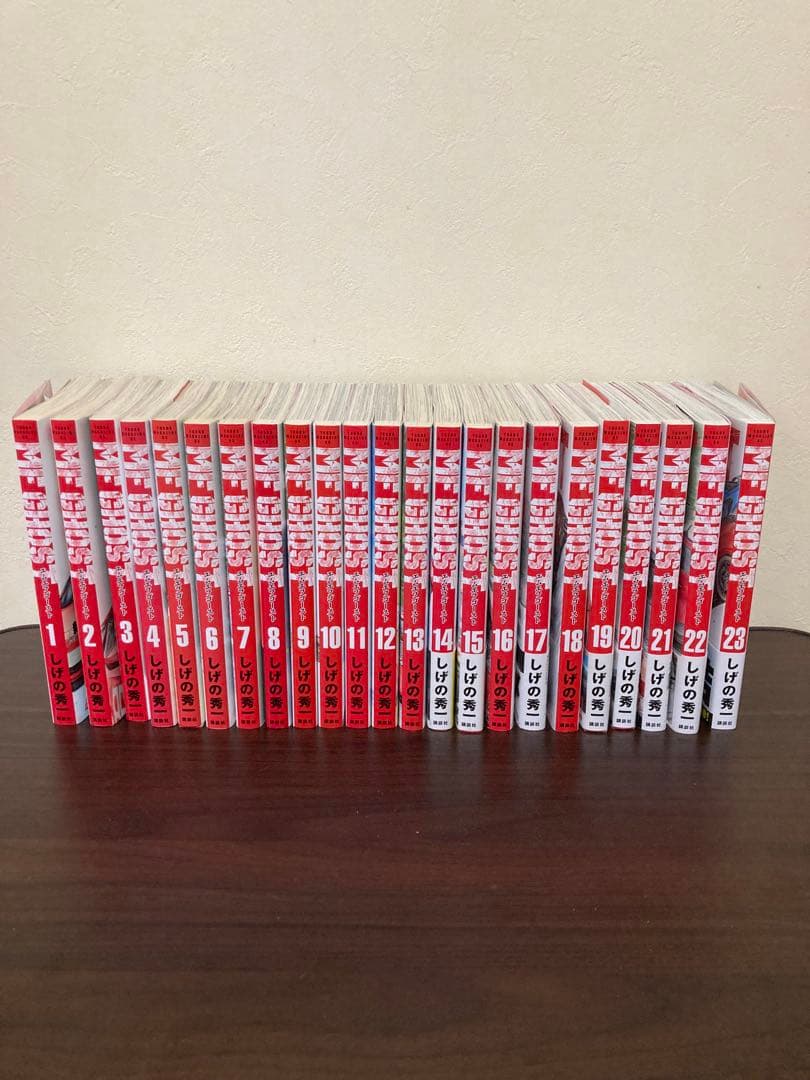 MFゴースト 1巻〜23巻（完結）セット　ステッカー付き MFゴースト 23巻完結セット ステッカー付き - メルカリ