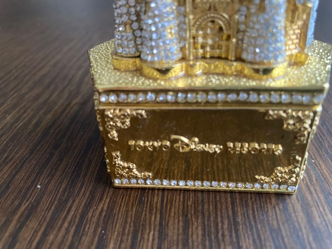 東京ディズニーランド40周年 シンデレラ城 アクセサリーケース