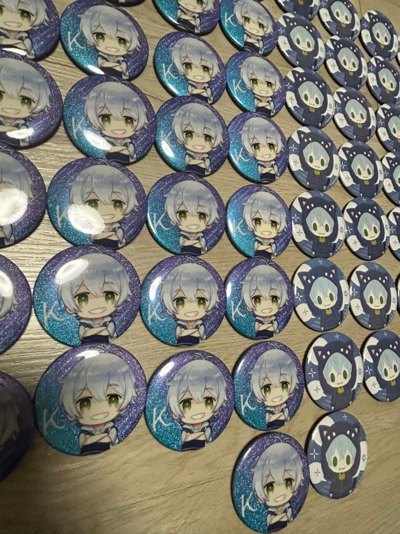 日常組 クロノア 日常展 缶バッジ まとめ売り - メルカリ