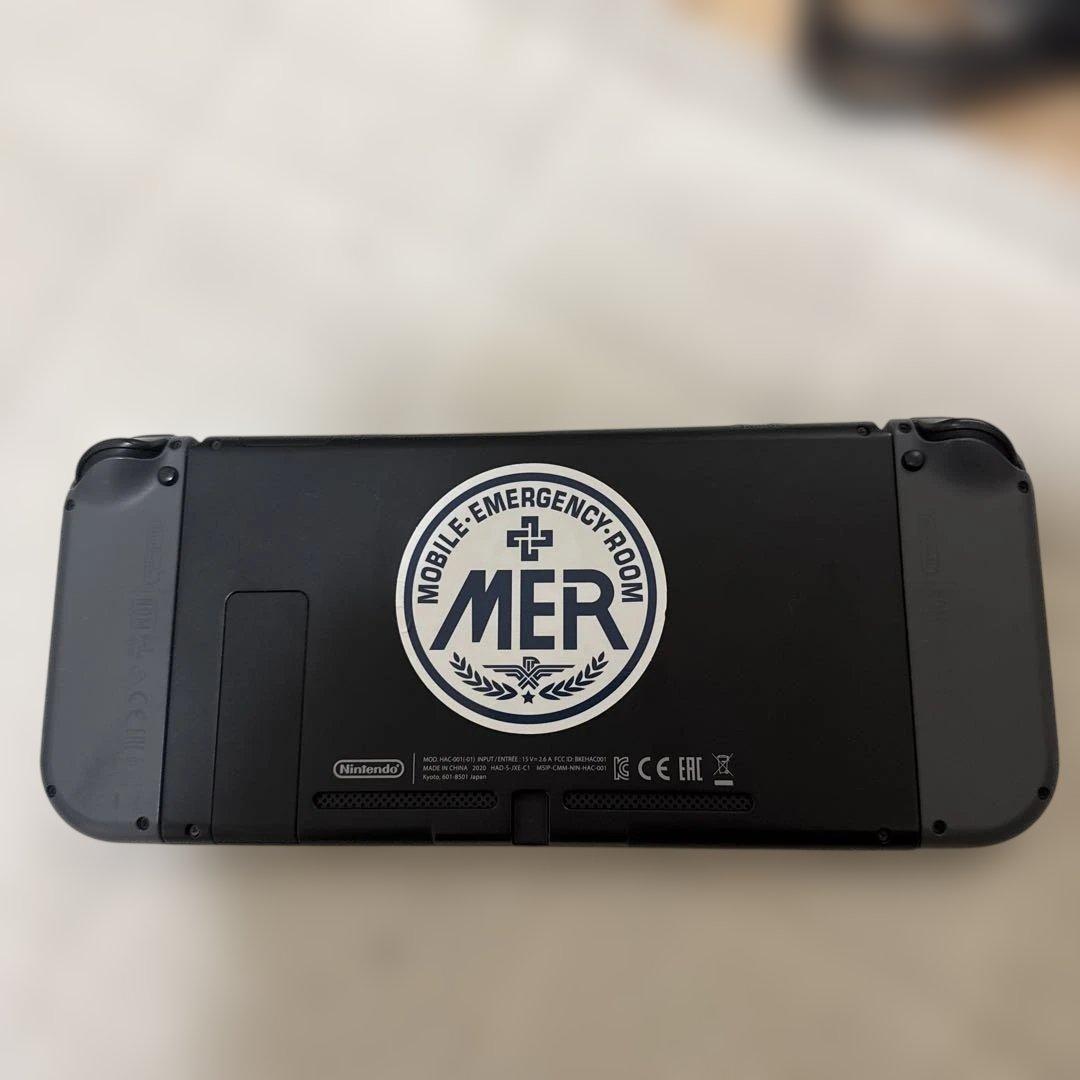 ソフト付】Nintendo Switch 本体 グレー 脳トレセット - メルカリ