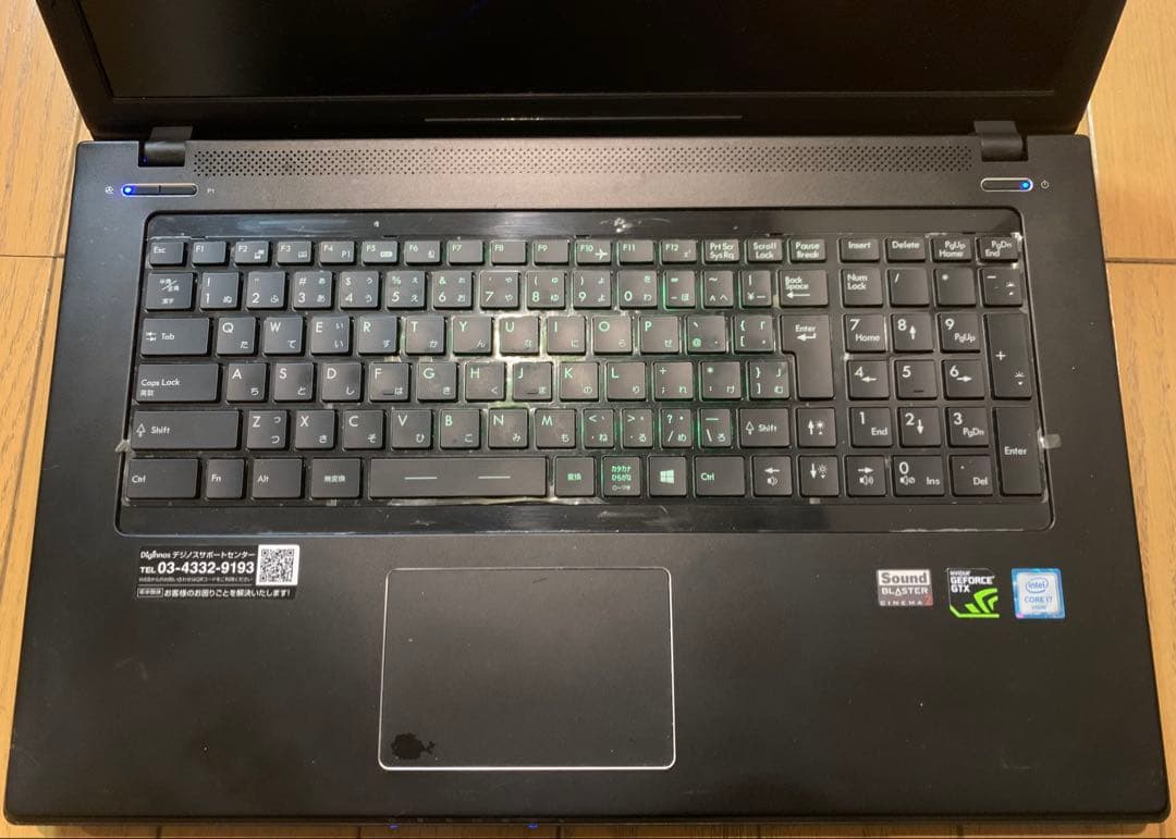 GALLERIA QSF960HGゲーミングノートPC Core i7 - メルカリ