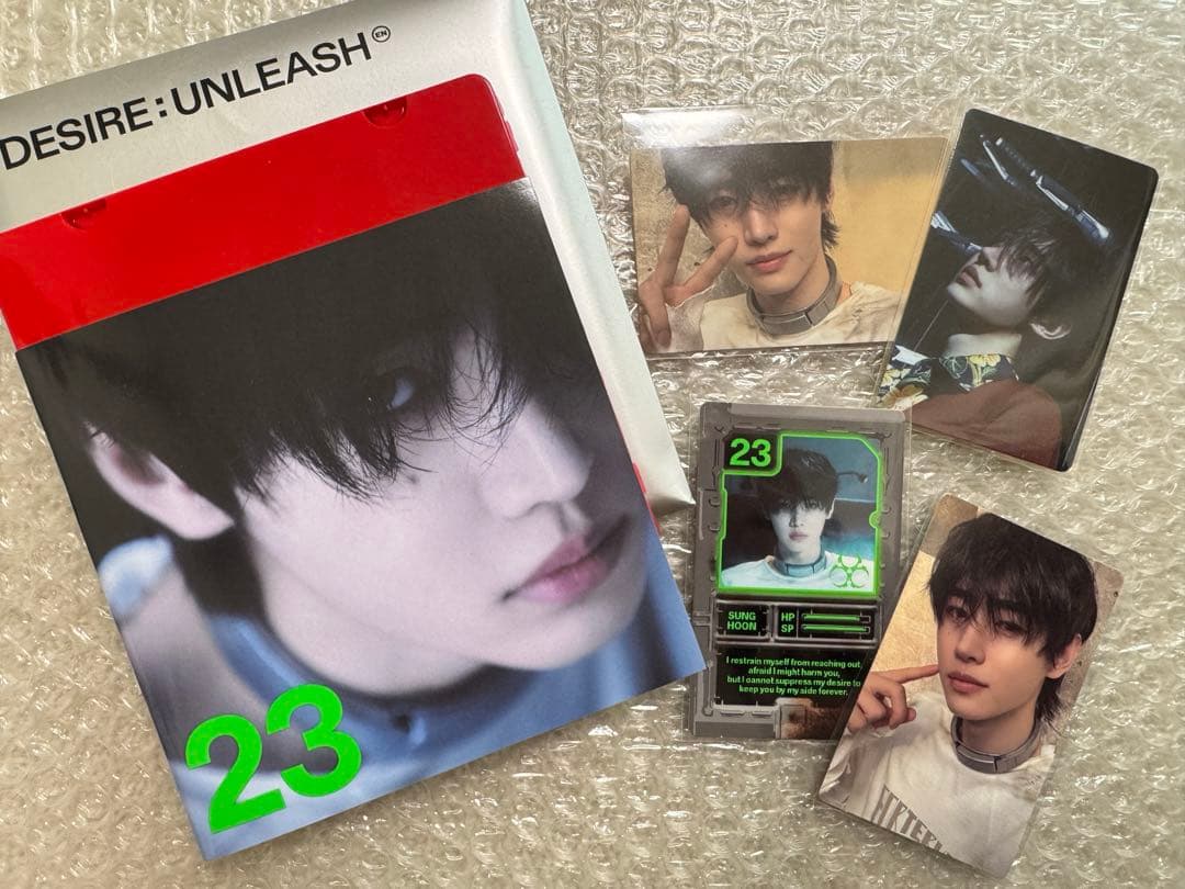 ENHYPEN THE SIN: VANISH 7形態 ユニバ特典コンプ7種付 - メルカリ