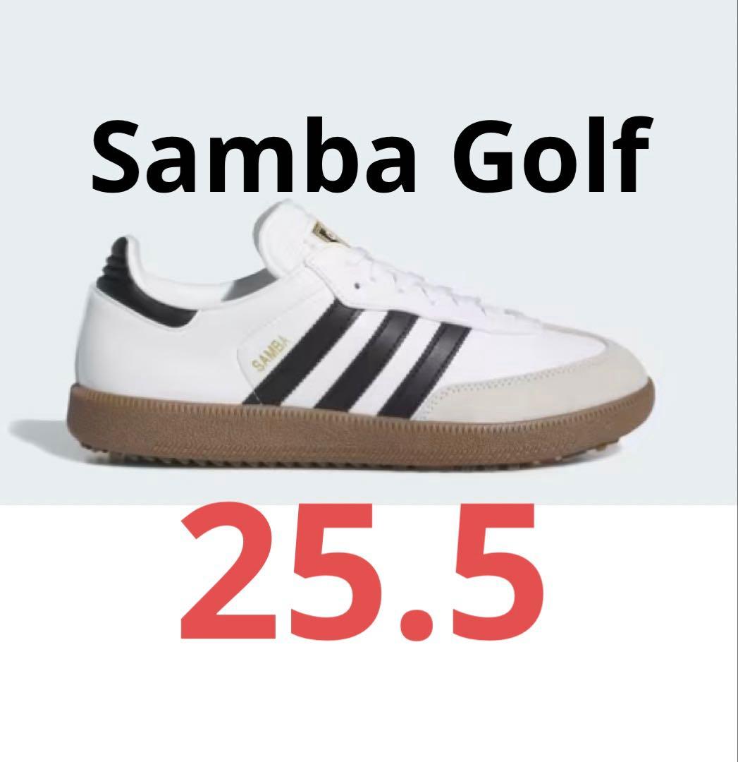 adidas SAMBA GOLF アディダス サンバ ゴルフシューズ 25.5 - メルカリ