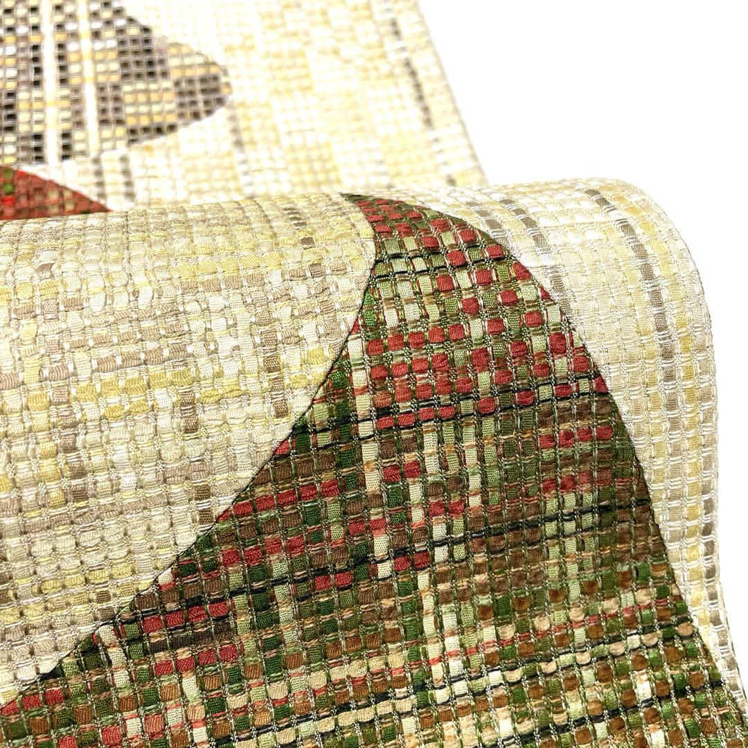 A1834 ○高級 正絹 太鼓六通 袋帯 - メルカリ