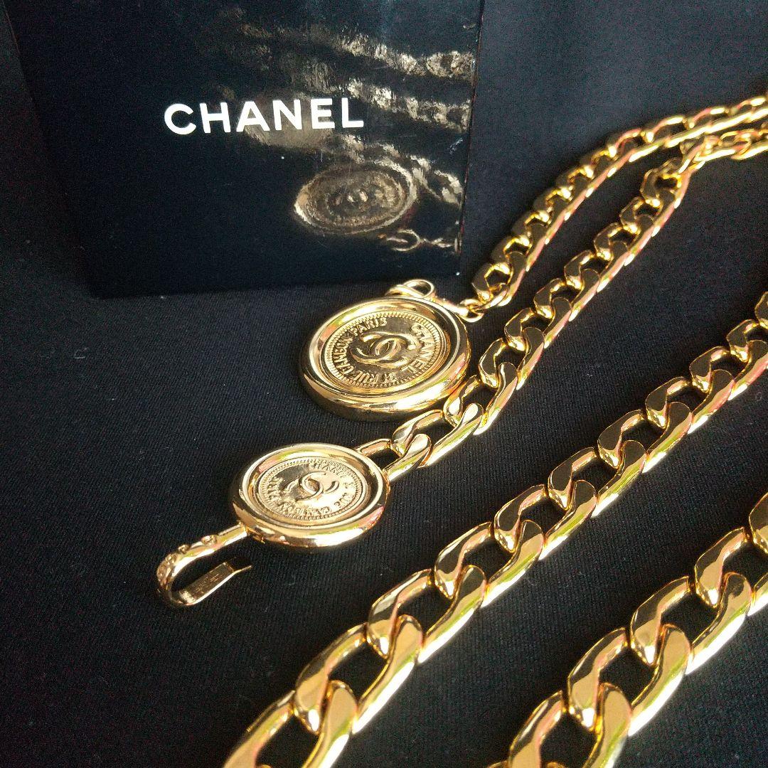 【美品】CHANEL シャネル チェーンベルト モチーフ 楽天市場】美品 シャネル ベルト チェーンベルト ココマーク ゴールド
