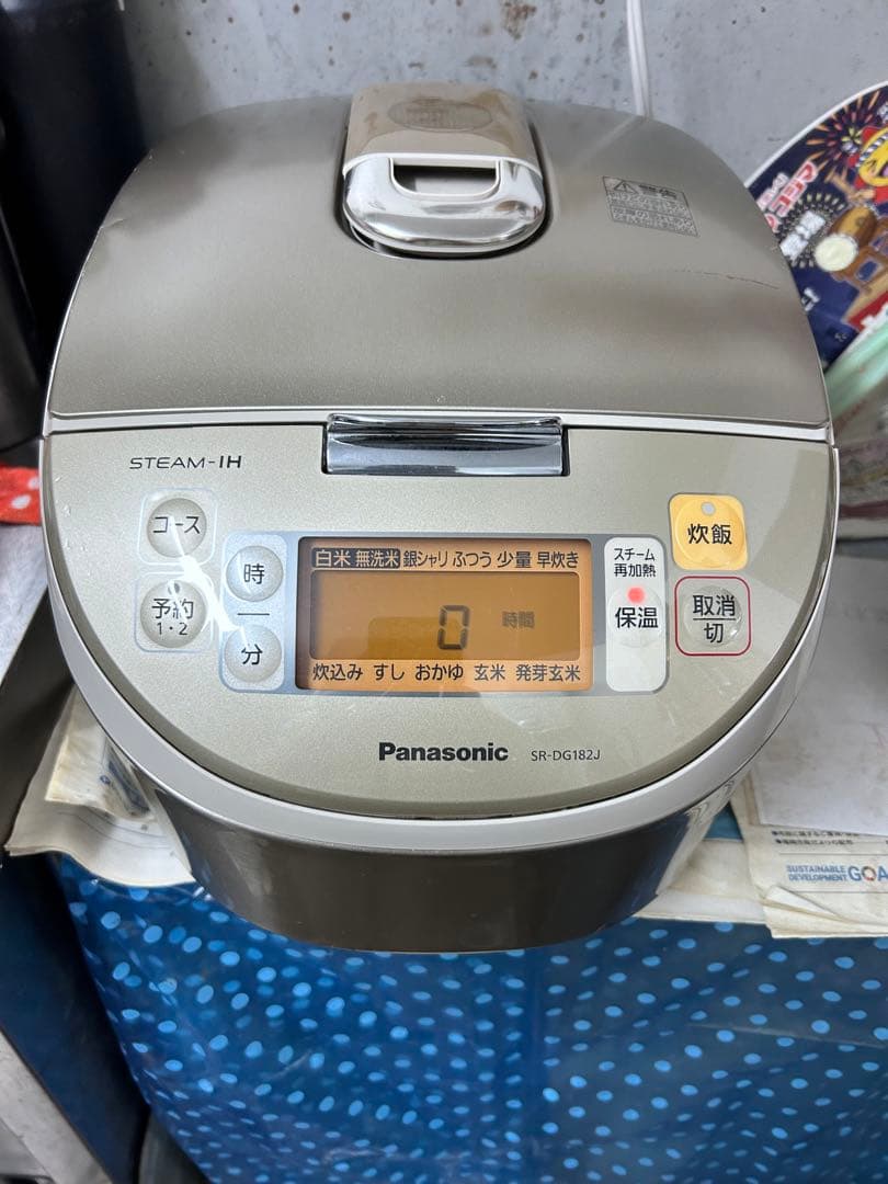 Panasonic　スチームIHジャー炊飯器　1.8L　１升炊き