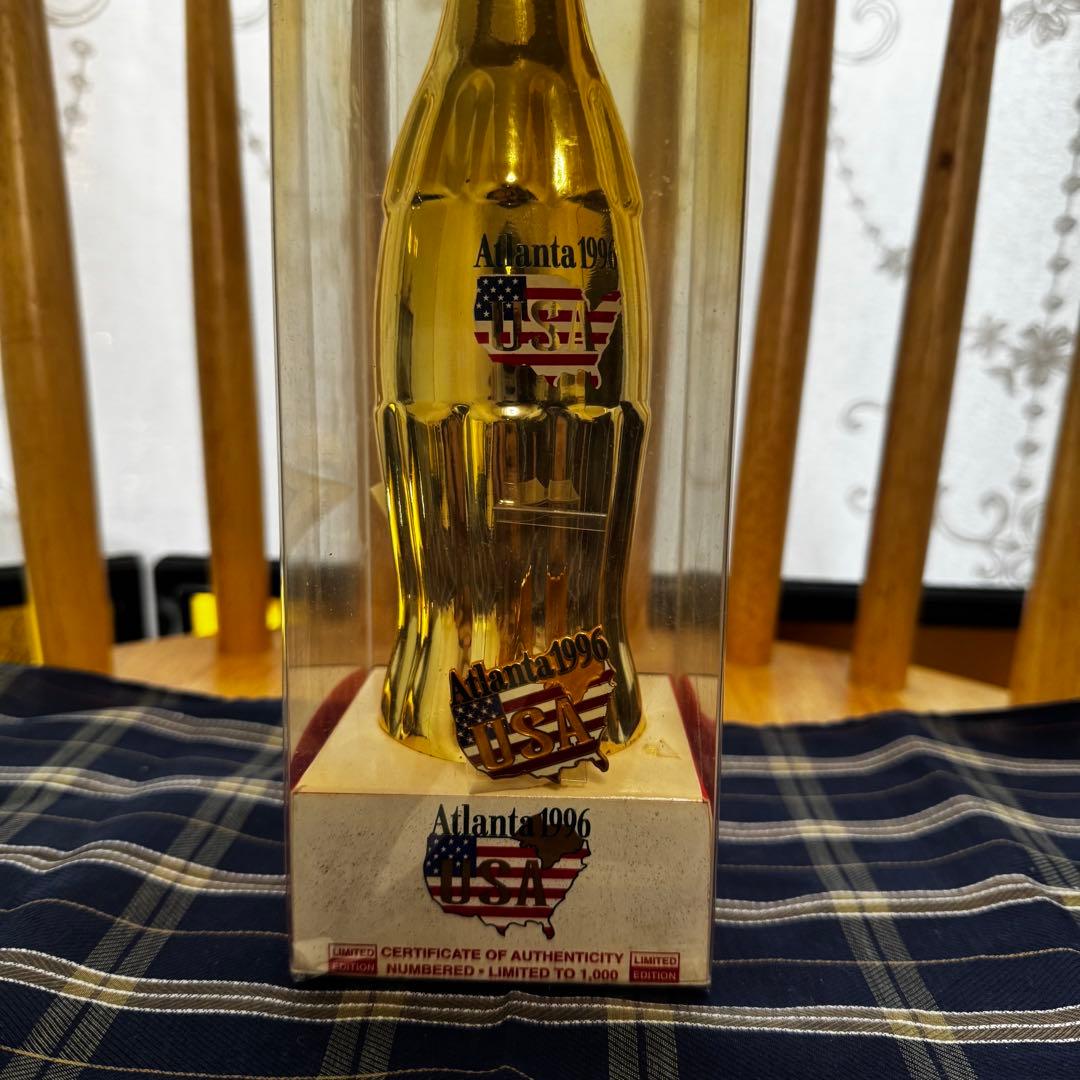 世界限定1000/No.95】1996アトランタ五輪 記念ゴールドボトル＆ピン