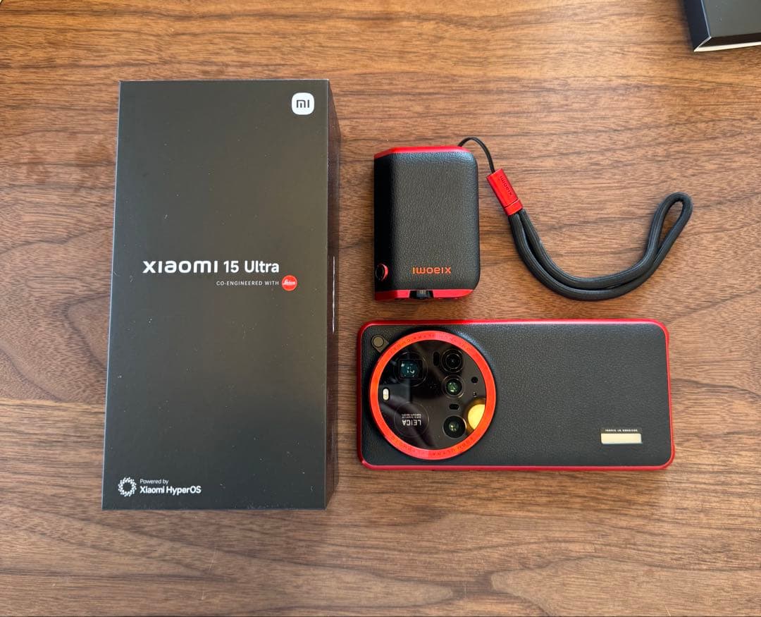 Xiaomi 15 Ultra 512GB 日本版 カメラキット ケースセット Xiaomi 15 Ultra Photography Kit Legend Edition Camera 2000mAh