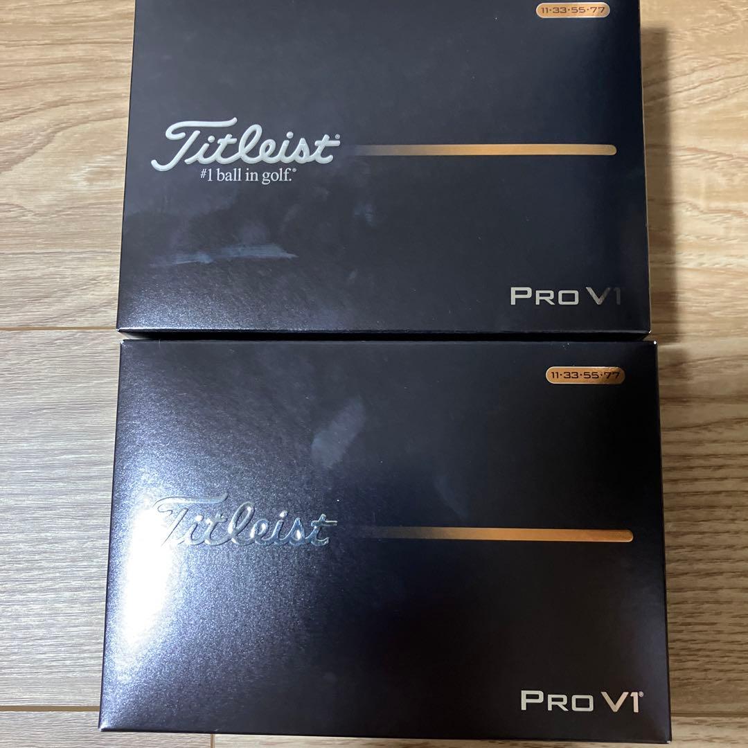 Titleist PRO V1 ゴルフボール 2ダース Titleist（タイトリスト） 【2ダースセット】 プロ V1 ゴルフボール