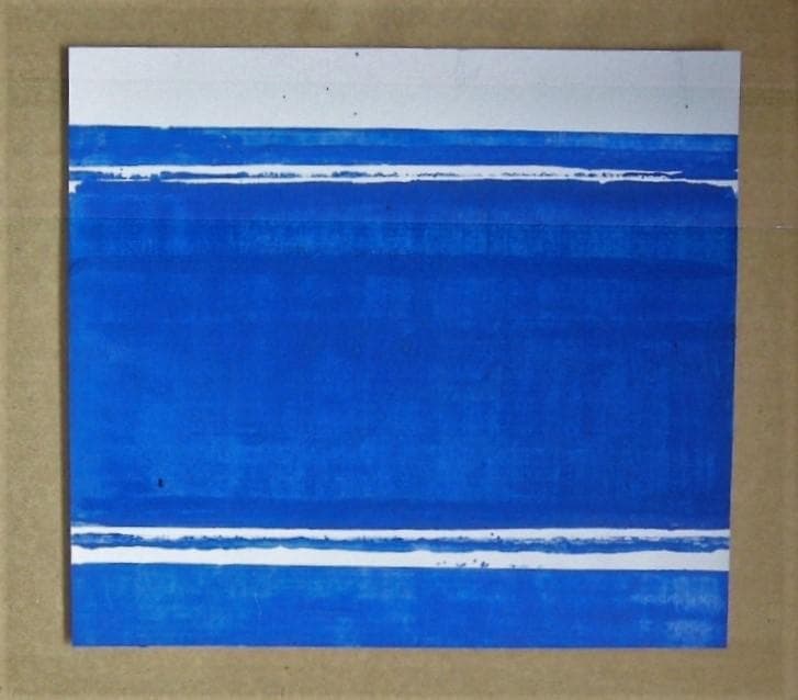 □アクリル画青のシリーズ / ノスタルジア 21.10.a□