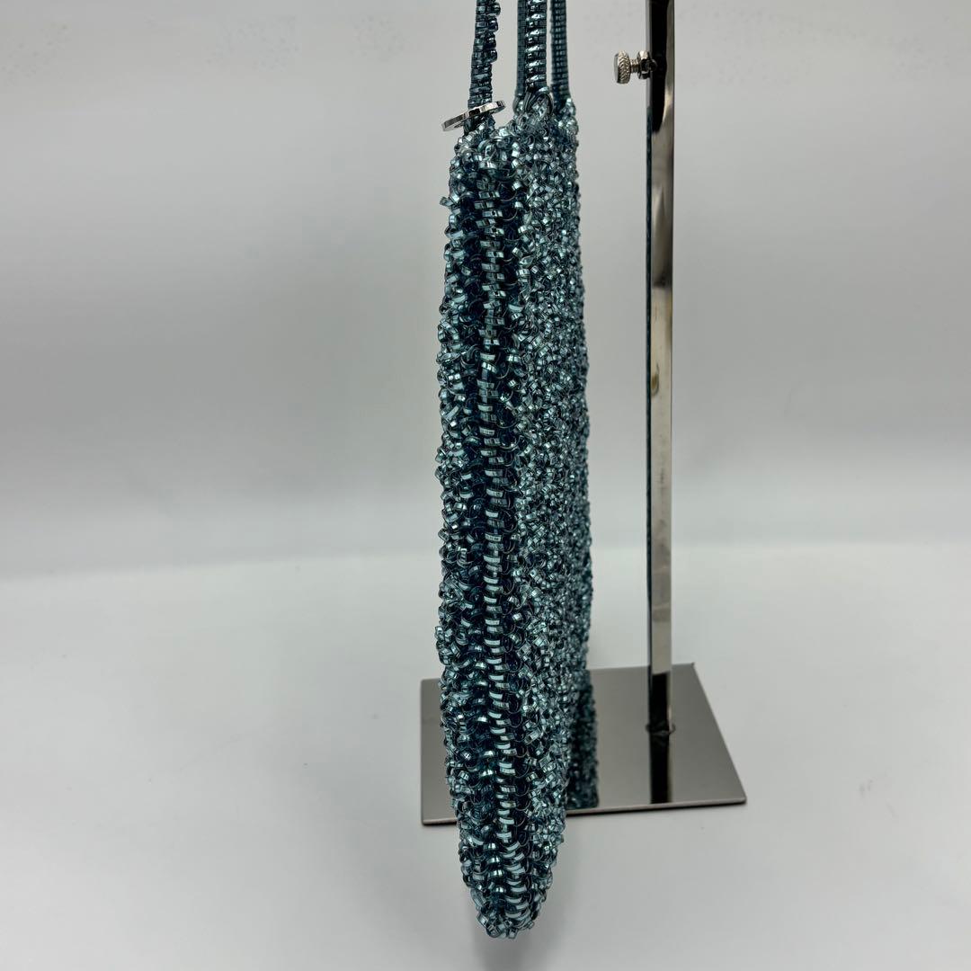 ✨未使用級✨アンテプリマ ワイヤーバッグ スクエアラージ サファイア