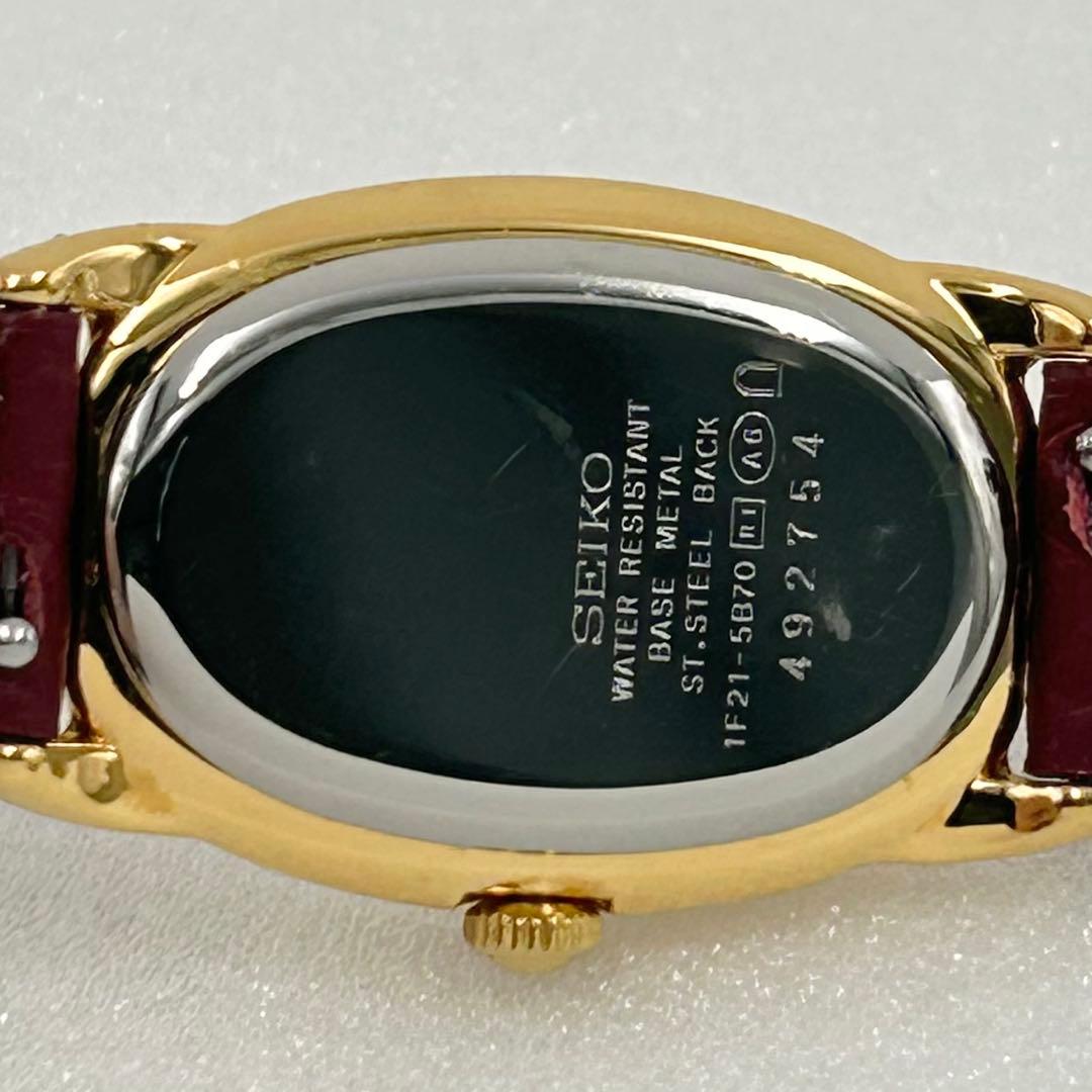 整備済 SEIKO NOIE オーバル 電池交換済 新品ベルト - メルカリ