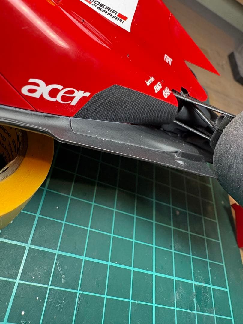 1/20 フェラーリ 150°イタリア 日本GP アロンソ仕様 完成品 フジミ