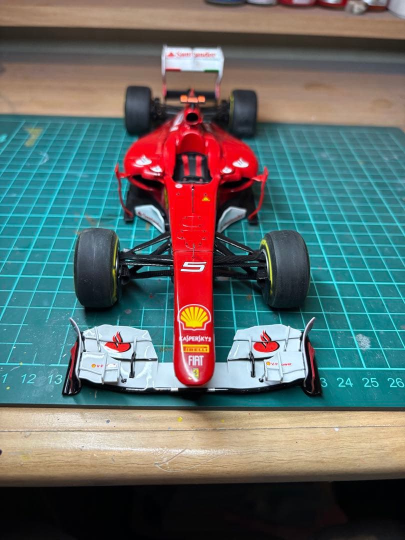 1/20 フェラーリ 150°イタリア 日本GP アロンソ仕様 完成品 フジミ