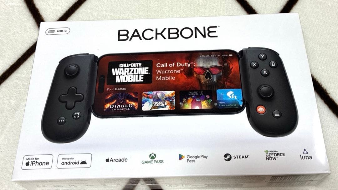 BACKBONE USB-C / ブラック　新品未開封 Amazon.com: BoxWave Cable Compatible with Backbone One (Android