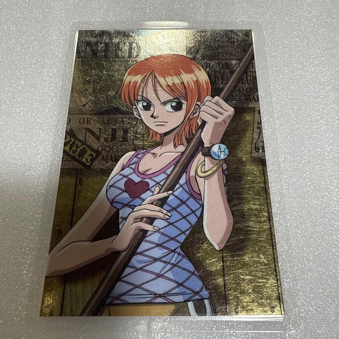 超貴重 希少 ワンピース ONE PIECE ナミ ラミネートカード 2枚 - メルカリ