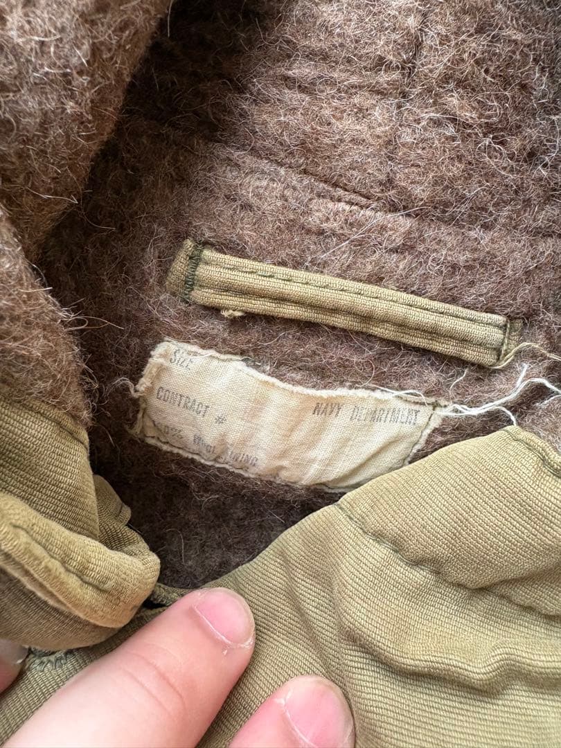 U.S.NAVY デッキコート N-2 N-1 ヴィンテージ