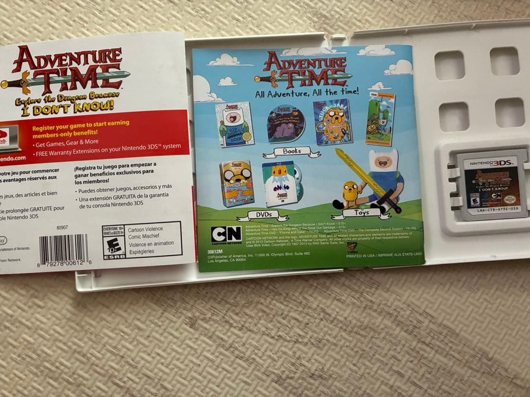 激レア]北米版アドベンチャータイム3DS ソフト - メルカリ