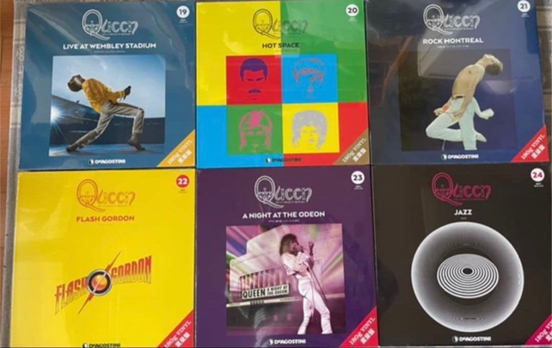 QUEEN クイーン LPレコードコレクション全25巻 ディアゴスティーニ
