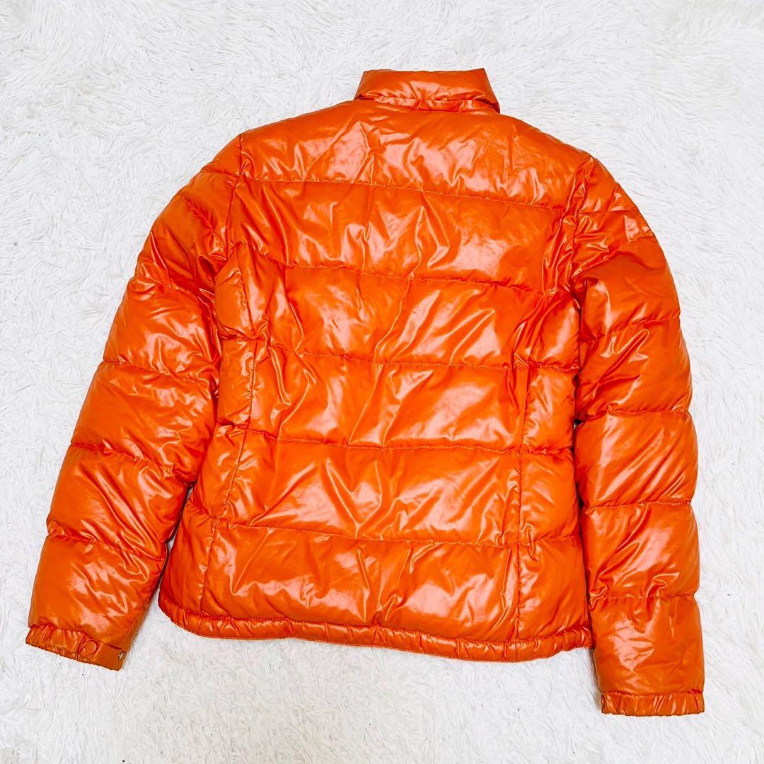 極美品 MONCLER モンクレール ダウンジャケット オレンジ 1 S タグ付