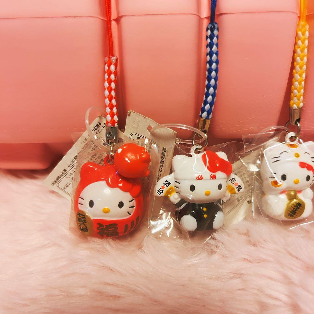 希少レア ハローキティ 開運祈願 マスコット 鈴 2007 サンリオ 平成