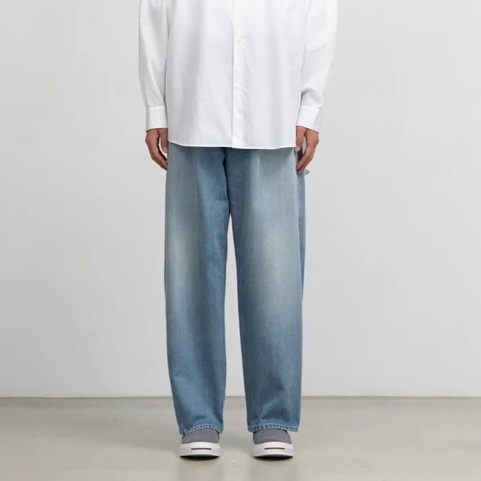 パンツ 25AW Graphpaper Denim Two Tuck Tapered Graphpaper - グラフペーパー Selvage Denim Two Tuck Tapered Pants