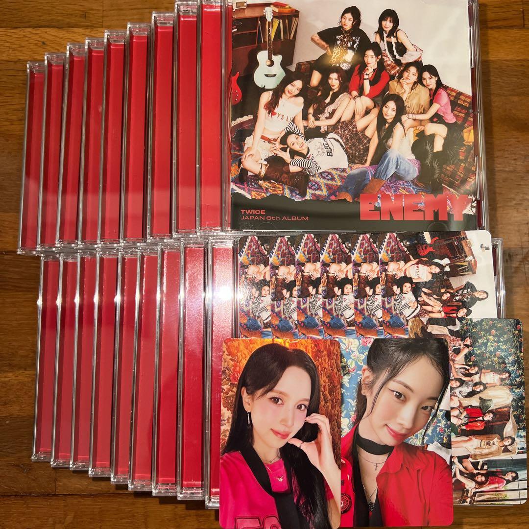 TWICE ENEMY 通常盤 FCくじセット TWICE ENEMY 通常盤 FCくじセット TWICE JAPAN 6th ALBUM ENEMY ALL