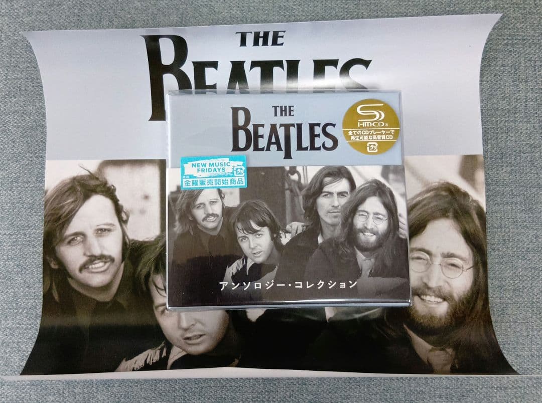 初回生産限定盤　アンソロジー・コレクション　8CD ボックス　ザ・ビートルズ アンソロジー・コレクション [8CDボックス][完全生産限定盤] [SHM-CD