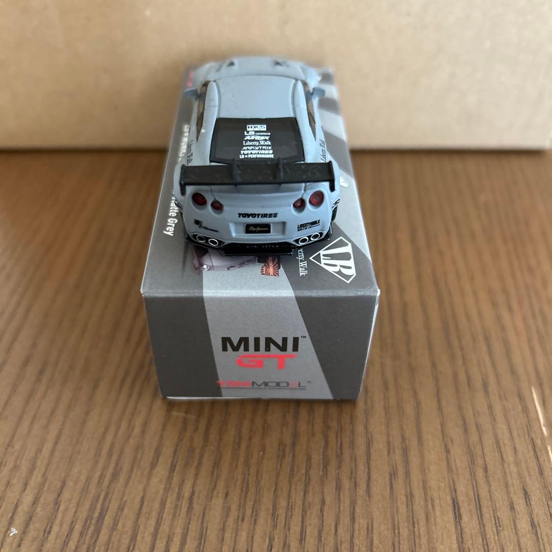 LB☆WORKS Nissan GT-R マットグレー MINI GT - メルカリ