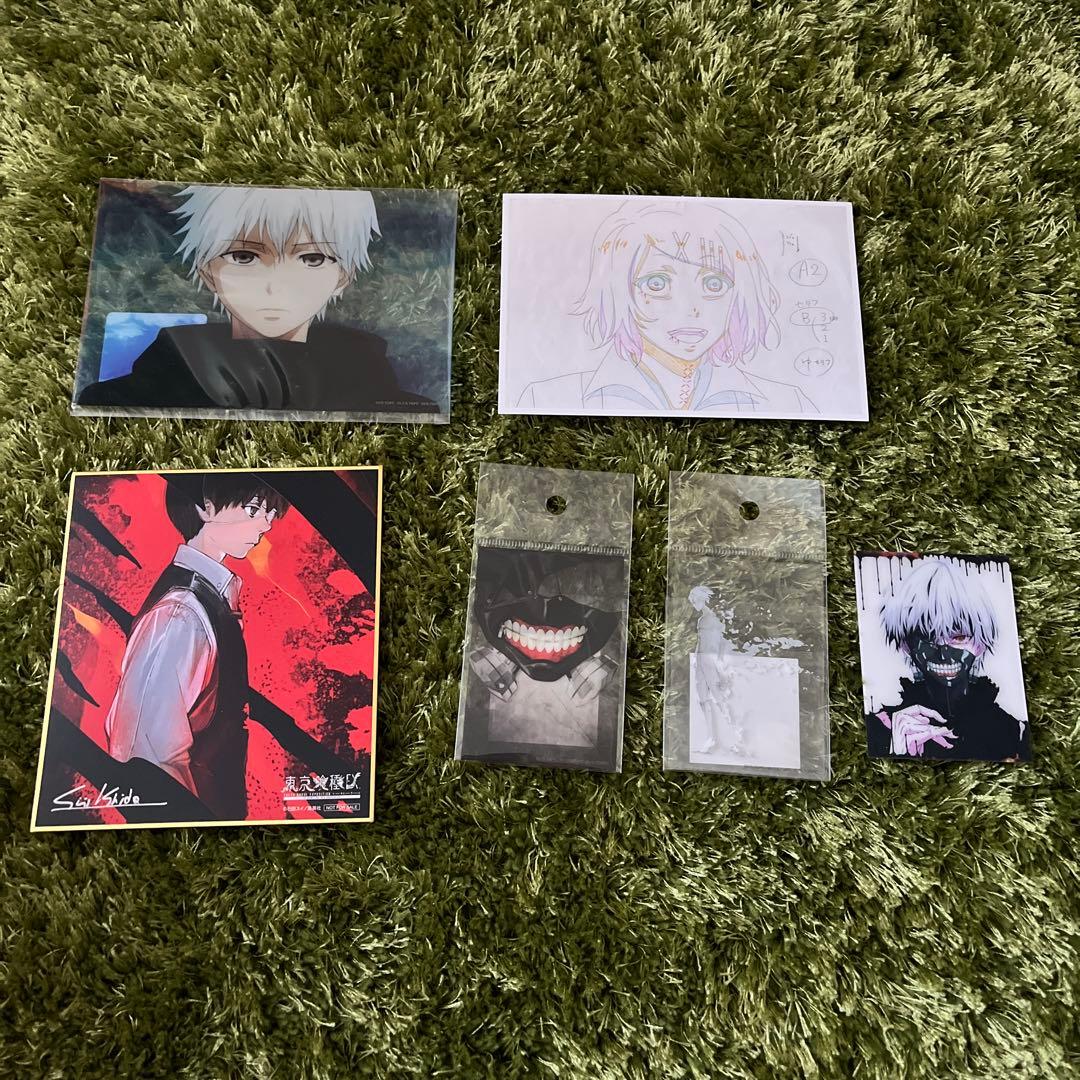 東京喰種 EX. 喰種展 グール展 クリアステッカーポストカード クリア