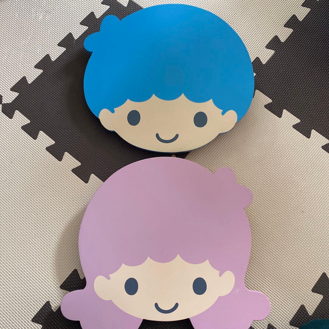 サンリオ キキララ ミニテーブルセット キキララ ミニテーブル 折りたたみテーブル サンリオ リトルツイン