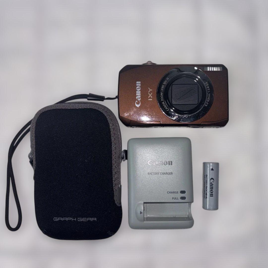 Canon IXY 50s コンパクトデジタルカメラ ブラウン - メルカリ