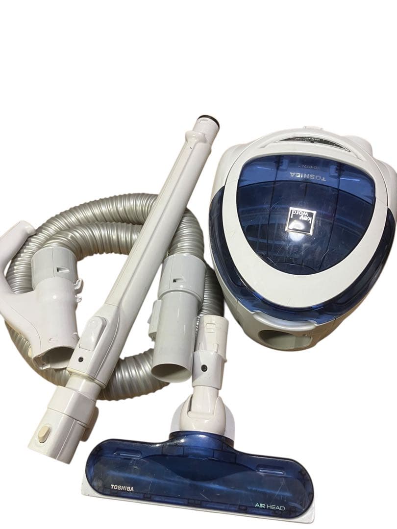 TOSHIBA 紙パック掃除機 東芝 VC-P77E7 (KB) 14年製 保証 - メルカリ