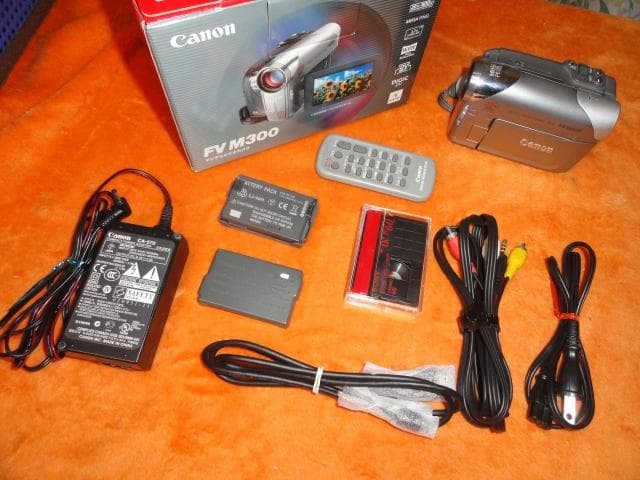 極美の動作品◆キャノン　ＦＶＭ３００　ミニDVカメラ CANON FV M300 オークション比較 - 価格.com