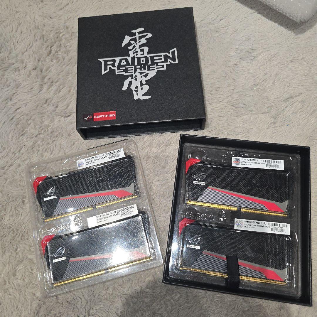 ASUS ROG RAIDEN 雷電 DDR4 32GB