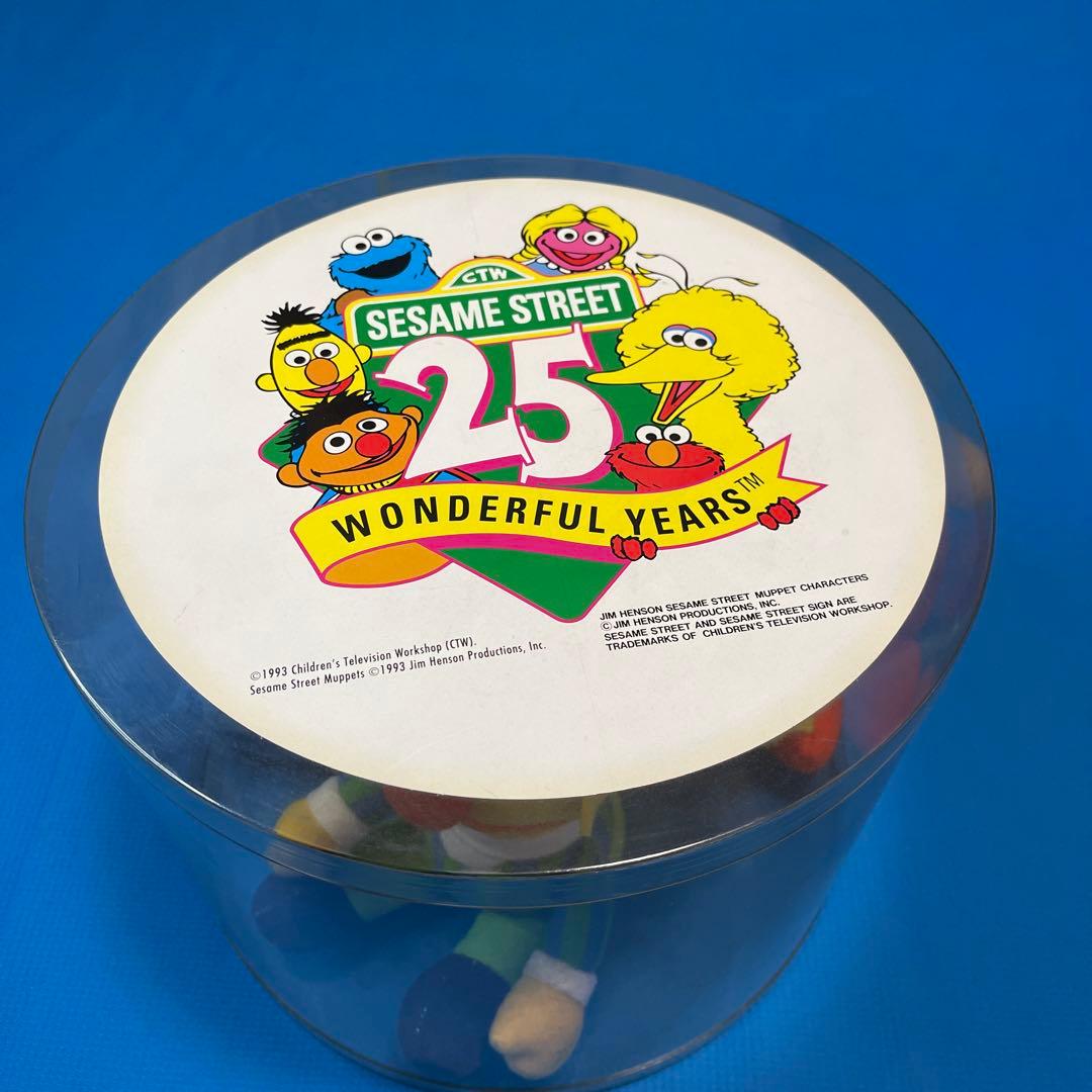 セサミストリート 25周年記念 ぬいぐるみセット - メルカリ